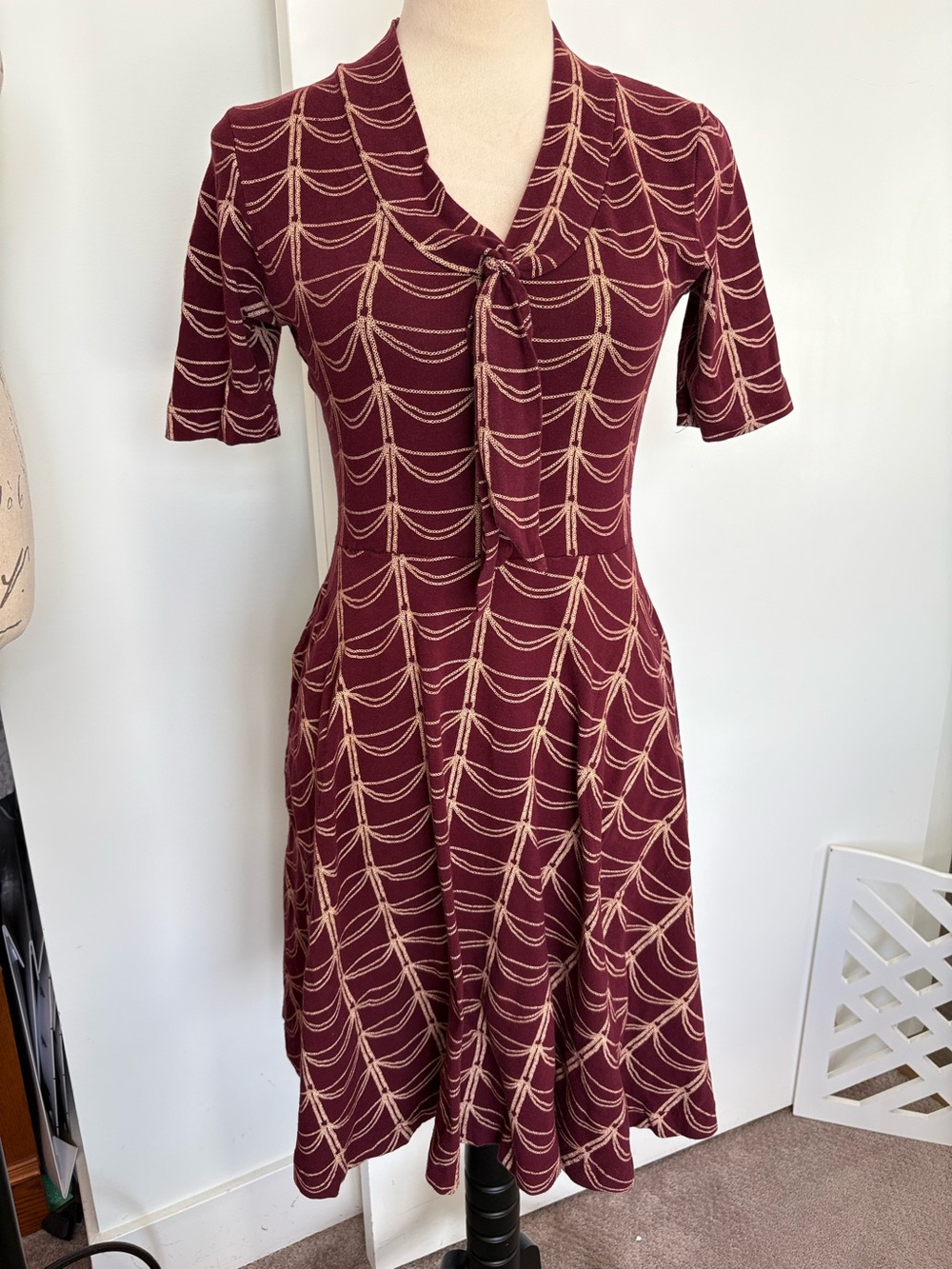 Effie’s Heart  1950’s Retro Swing Dress